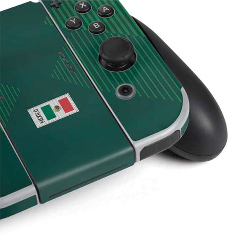 Mexico Soccer Flag Nintendo Switch OLED (2021) Skin